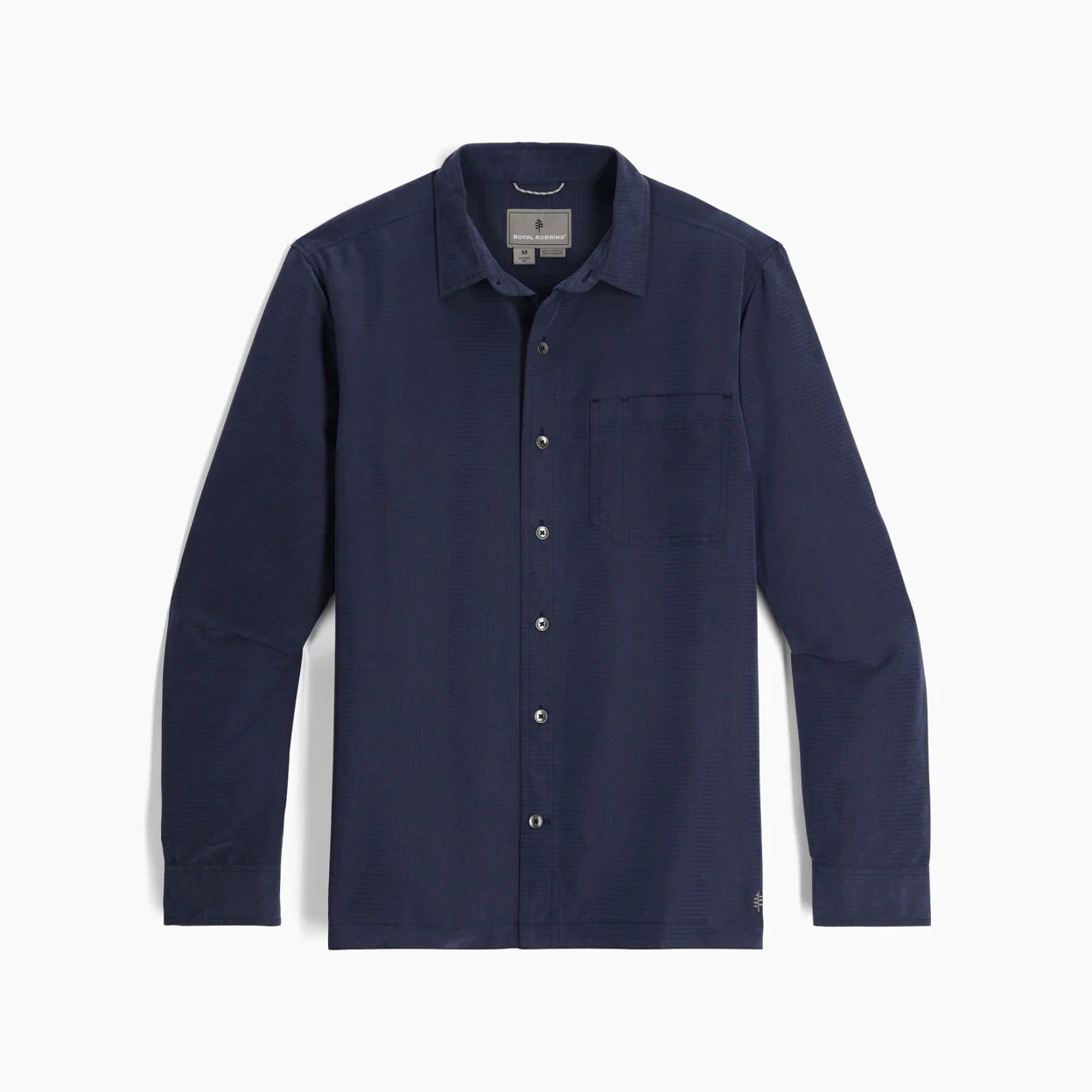 Royal Robbins M LS Desert Pucker Dry NAVAL