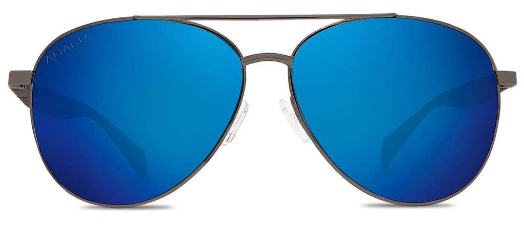 ABACO Burton GUNMETAL/DEEP BLUE MIRROR