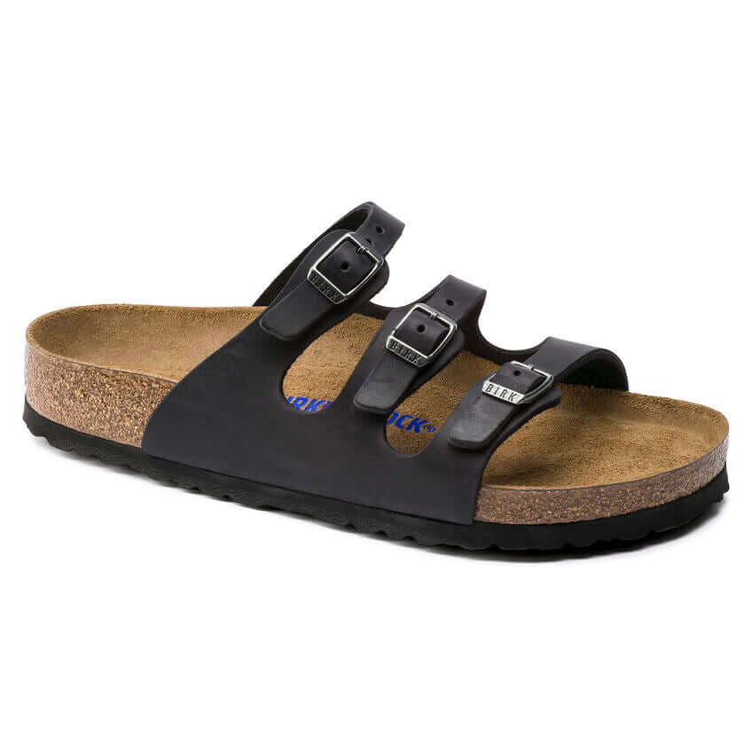 Birkenstock Florida SFB BLACK - REGULAR