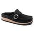 Birkenstock W Buckley Shearling Suede Leather BLACK - NARROW