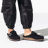 Birkenstock W Buckley Shearling Suede Leather BLACK - NARROW