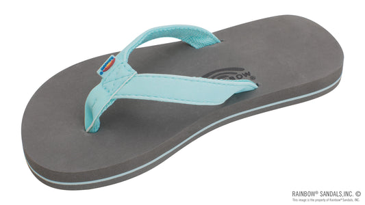 Rainbow K Grombow Narrow Strap AQUA/GREY