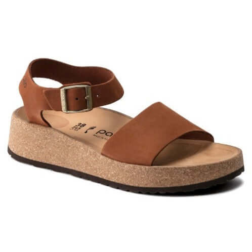 Birkenstock W Papillio Glenda Nubuck PECAN - NARROW