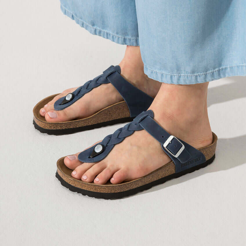 Birkenstock store gizeh navy