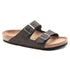 Birkenstock M Arizona Vegan DESERT DUST BLACK - REGULAR