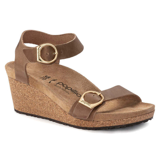 Birkenstock W Papillio Soley Ring Buckle COGNAC-NAR