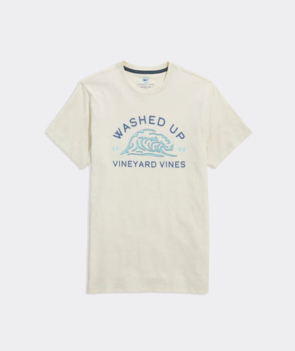 VV M SS Washed Up Dunes Graphic Tee STONE HEATHER