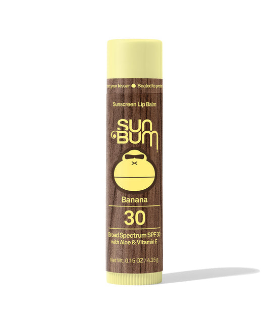 Sun Bum Sunscreen SPF 30 Lip Balm BANANA