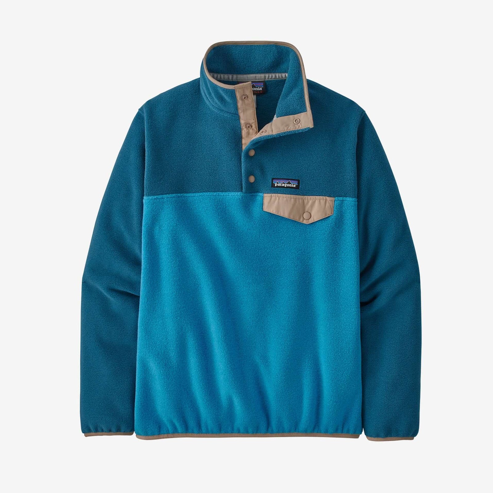 Patagonia W LW Synch Snap-T Pullover ANACAPA BLUE