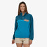 Patagonia W LW Synch Snap-T Pullover ANACAPA BLUE