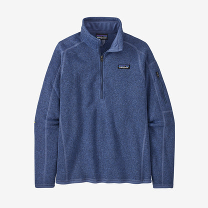 Patagonia W Better Sweater 1/4 CURRENT BLUE