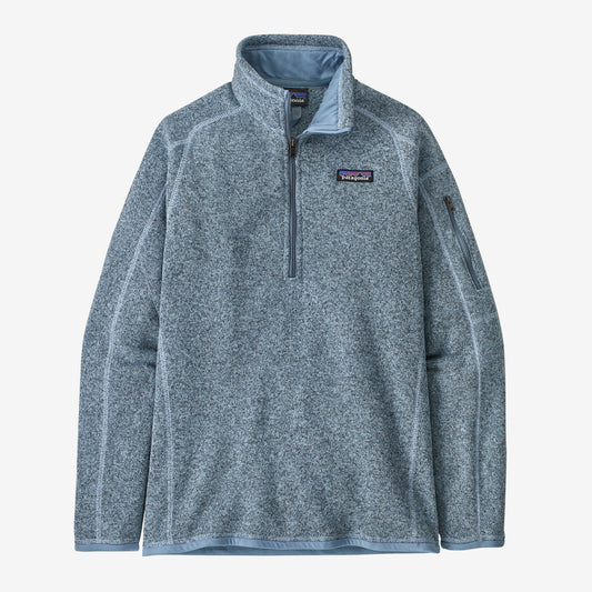 Patagonia W Better Sweater 1/4 Zip STEAM BLUE