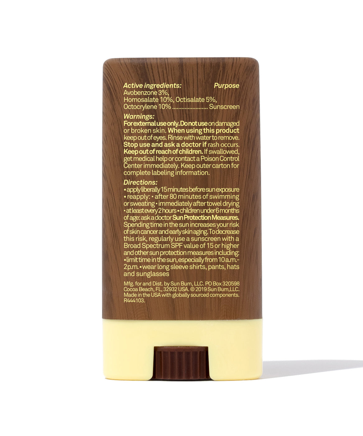 Sun Bum SPF 30 Sunscreen Face Stick