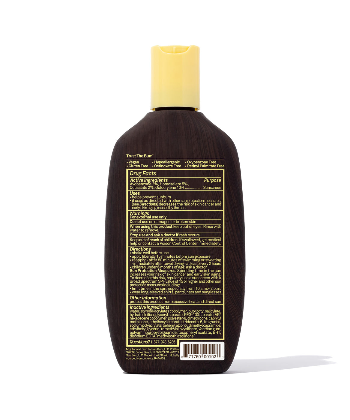 Sun Bum SPF 15 Sunscreen Lotion 8 oz