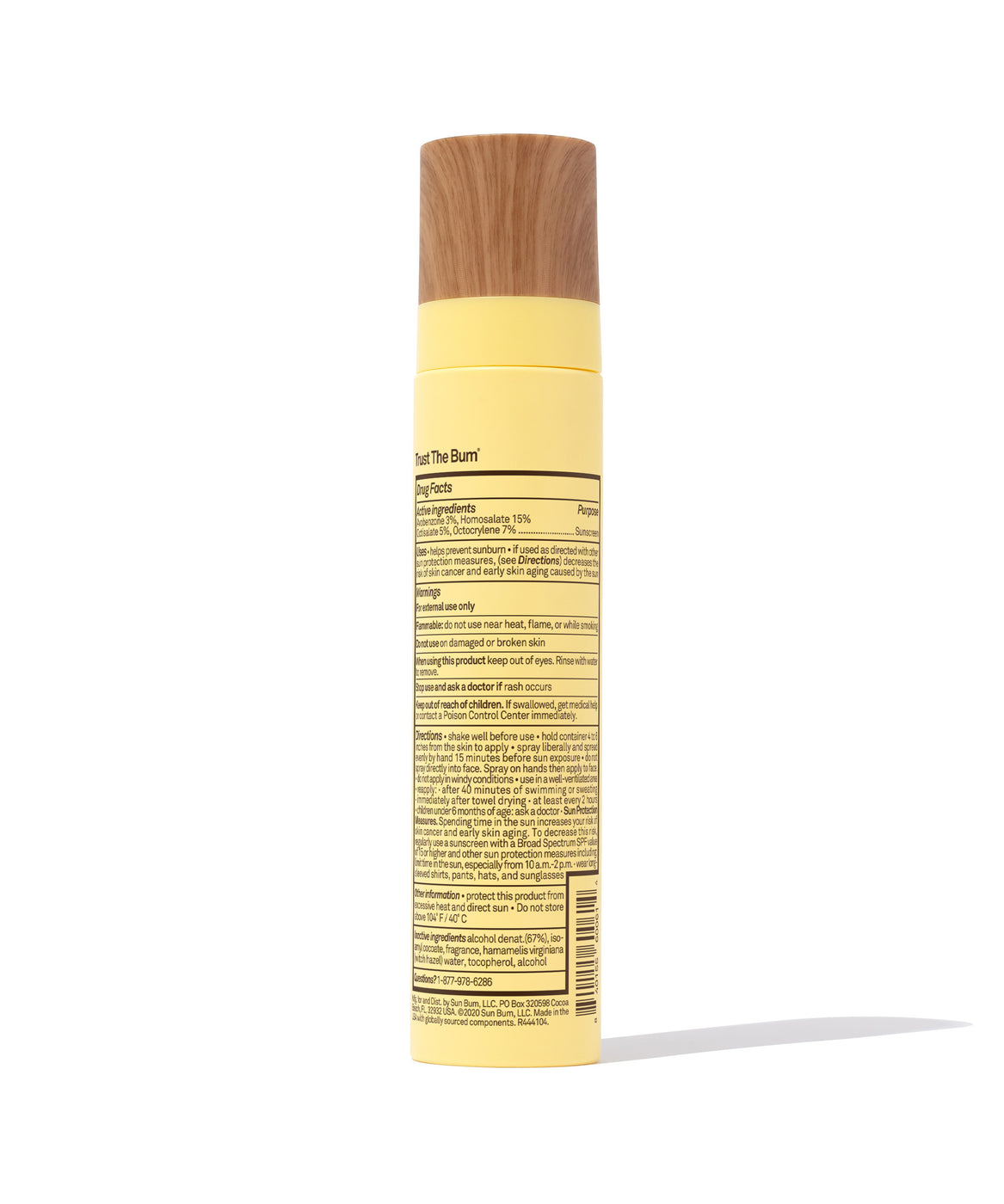 Sun Bum SPF 45 Sunscreen Face Mist