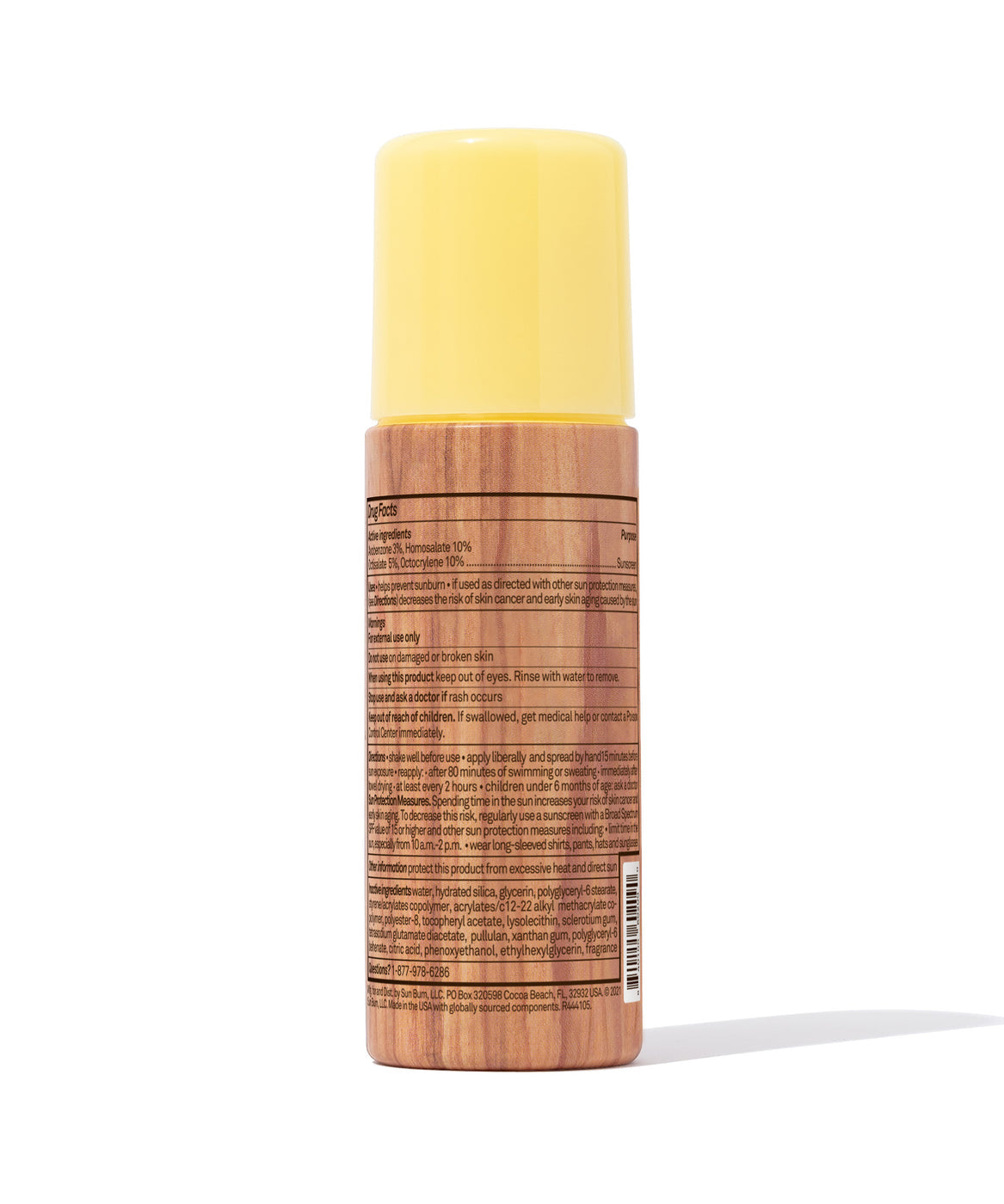 Sun Bum SPF 50 Sunscreen Roll On Lotion