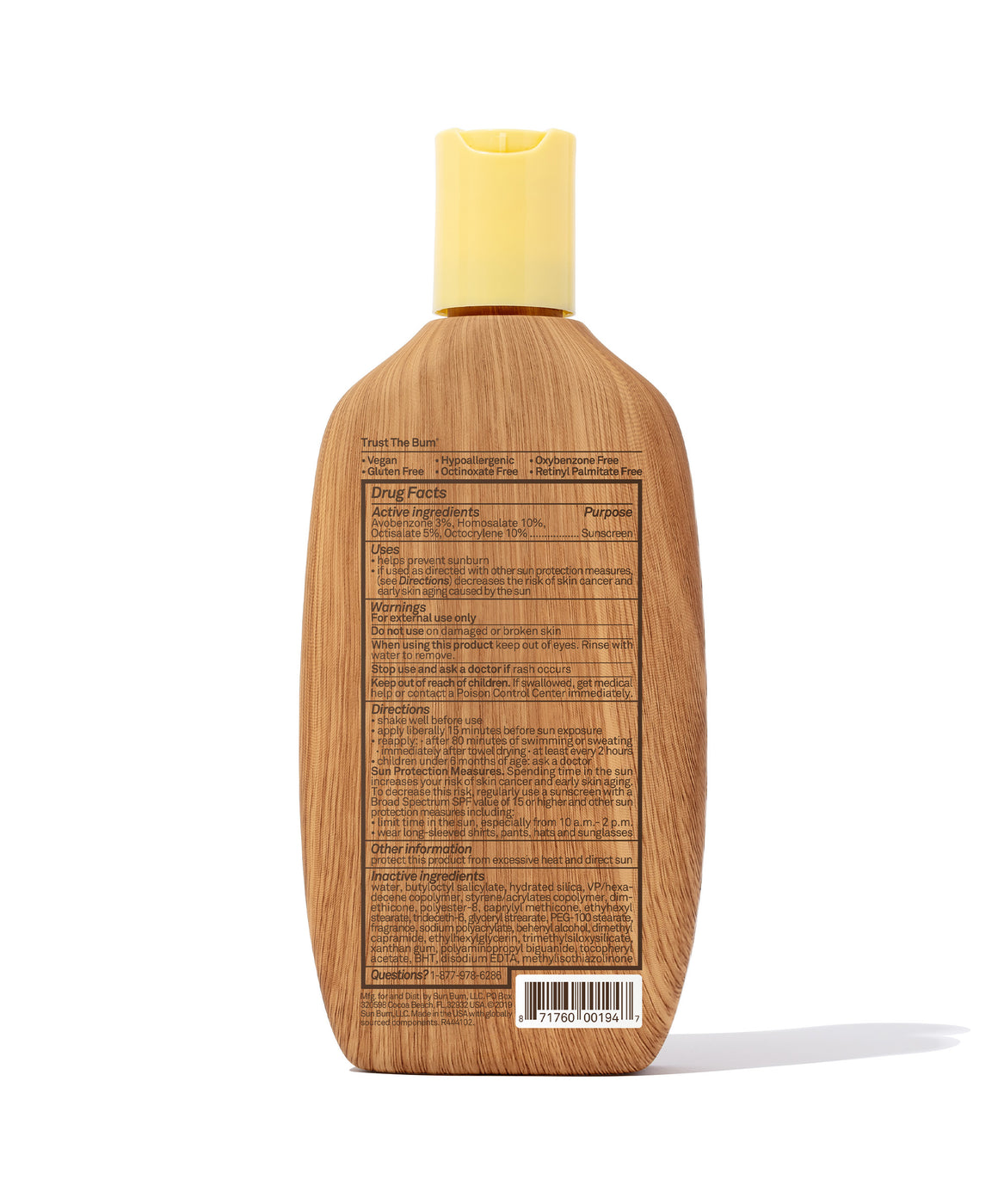 Sun Bum SPF 50 Sunscreen Lotion 8 oz