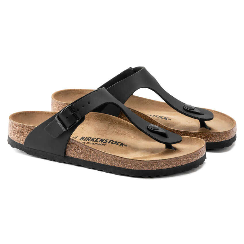 Birkenstock W Gizeh BS BLACK - REGULAR