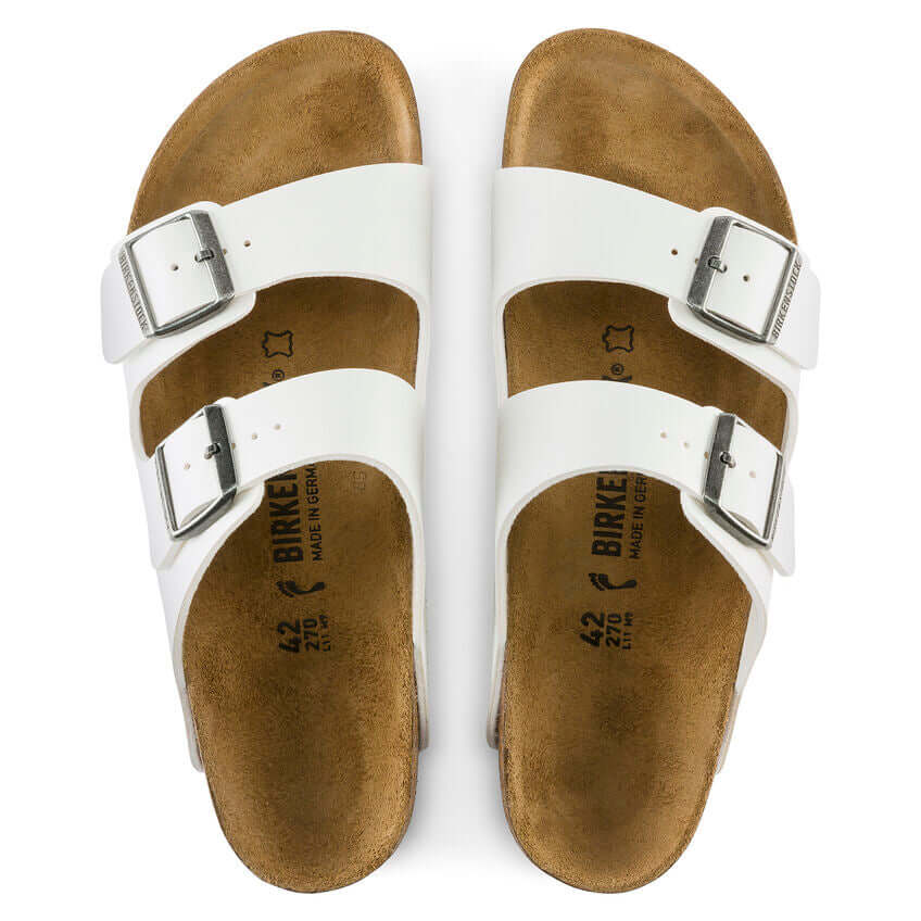 Birkenstock W Arizona BS WHITE - NARROW