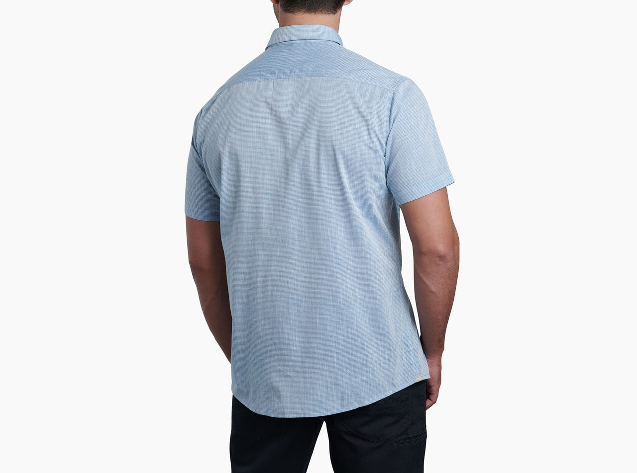 KUHL M SS Karib Stripe HORIZON BLUE