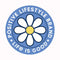 Life Is Good 4" Sticker DAISY