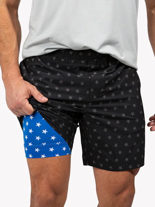 Chubbies 7" Danger Zone Authlounger BLACK