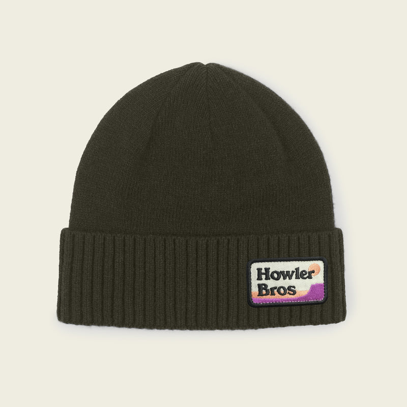 Howler Bros Command Beanie TRUE BLACK