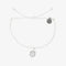Pura Vida Silver Mother of Pearl Monstera Bracelet WHITE