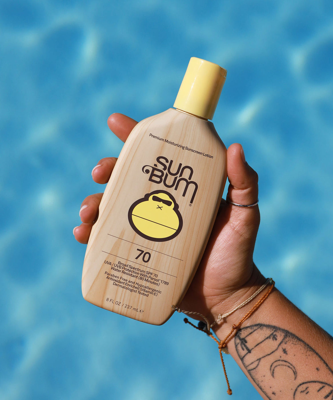 Sun Bum SPF 70 Sunscreen Lotion 8 oz