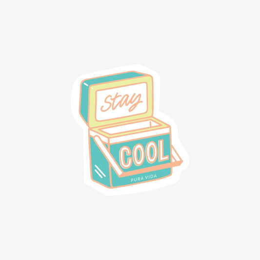 Pura Vida Sticker: STAY COOL