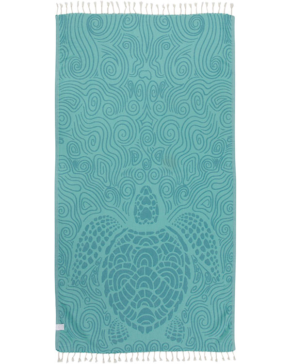 Sand Cloud Beach Towel Swirl Turtle RG MINT