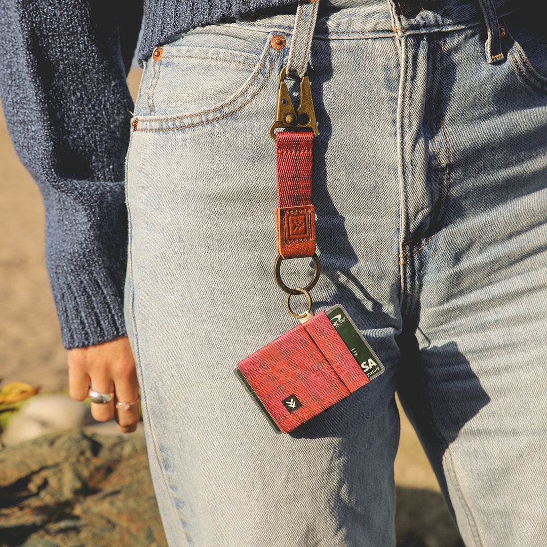 Thread Elastic Wallet ROSEWOOD