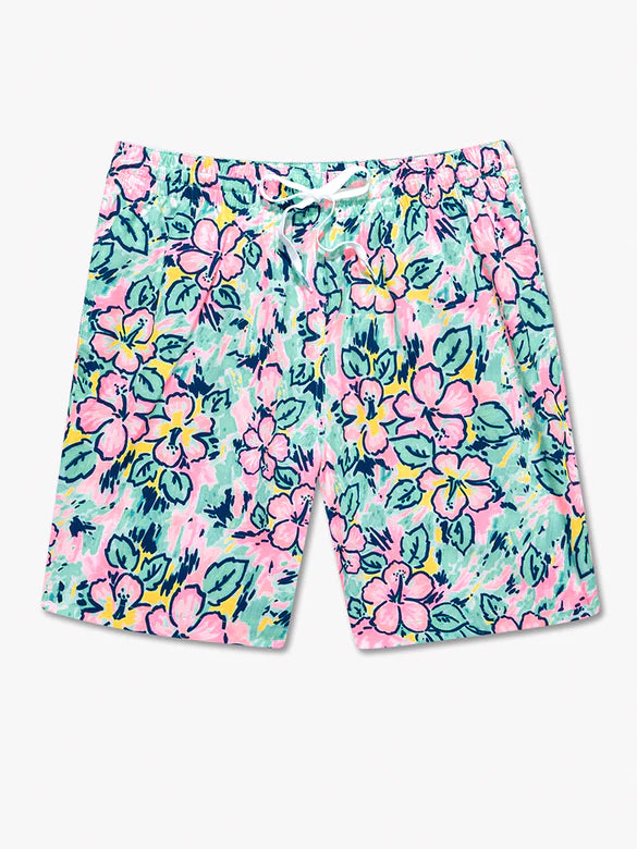 Chubbies M 7” Classic Swim Trunk VACATION BLOOMS