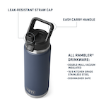 Yeti Rambler 26 oz Bottle CHARCOAL