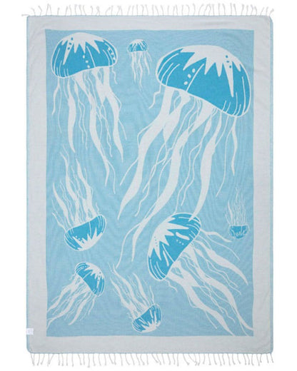 Sand Cloud Beach Towel Jellyfish LG NATURAL