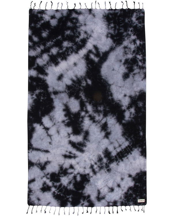 Sand Cloud Acid Wash Beach Towel REG BLACK