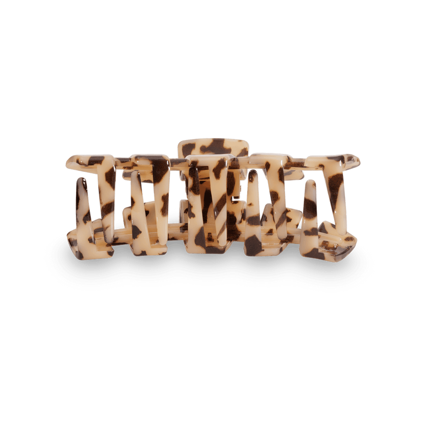 Teleties Large Classic Hair Clip BLONDE TORTOISE