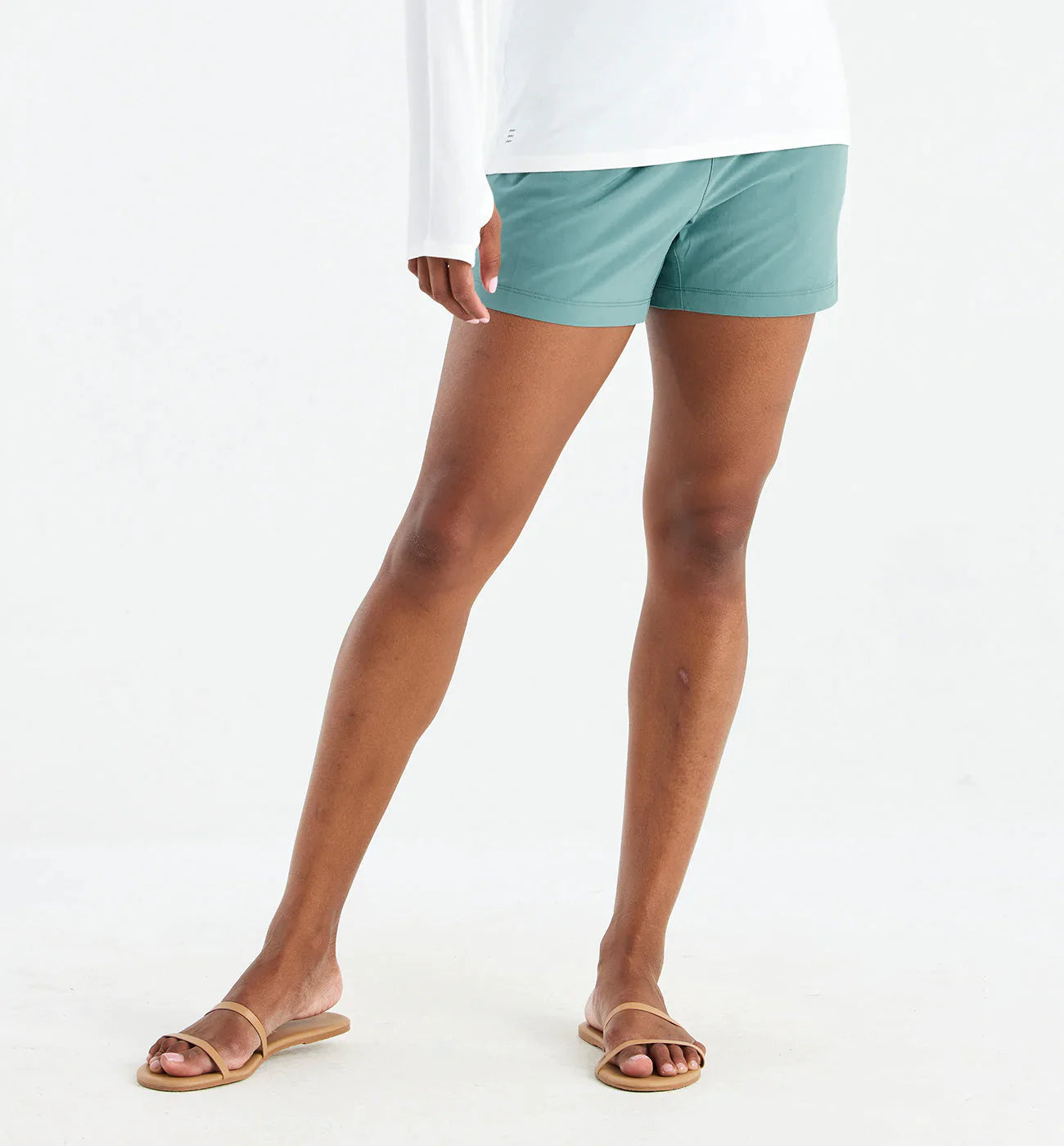Free Fly W Pull-On Breeze Short SABAL GREEN