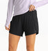 Free Fly W Lined Breeze Short 6" BLACK