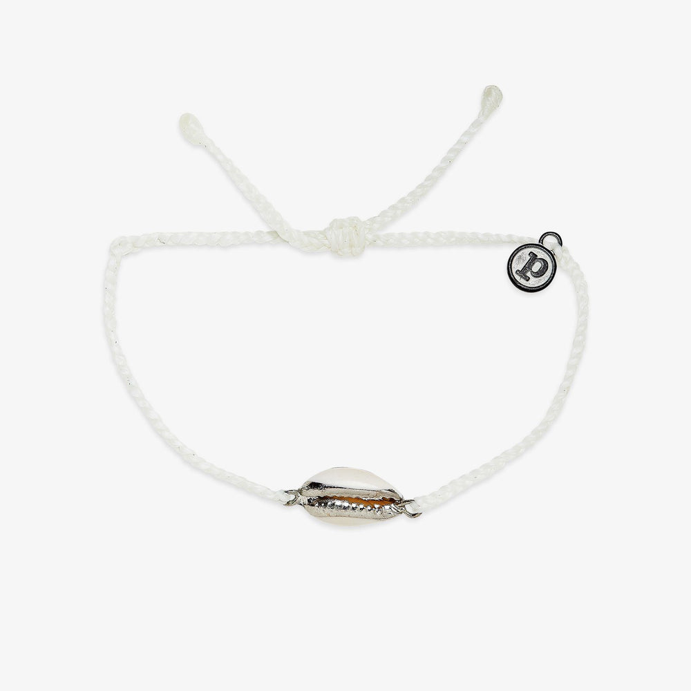 Pura Vida Cowrie Bracelet WHITE