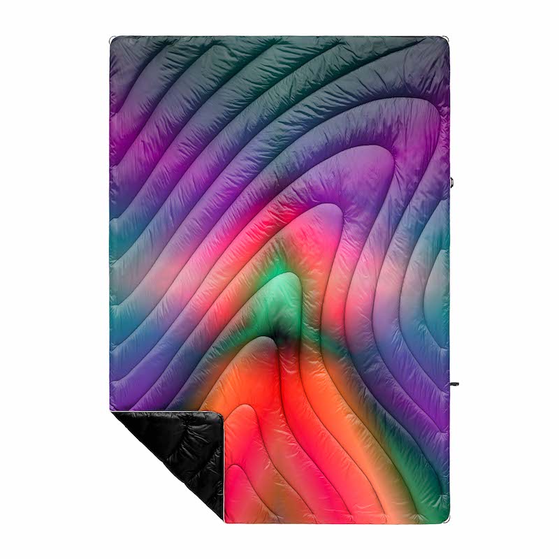 Rumpl Original Puffy Blanket AURORA FIELD