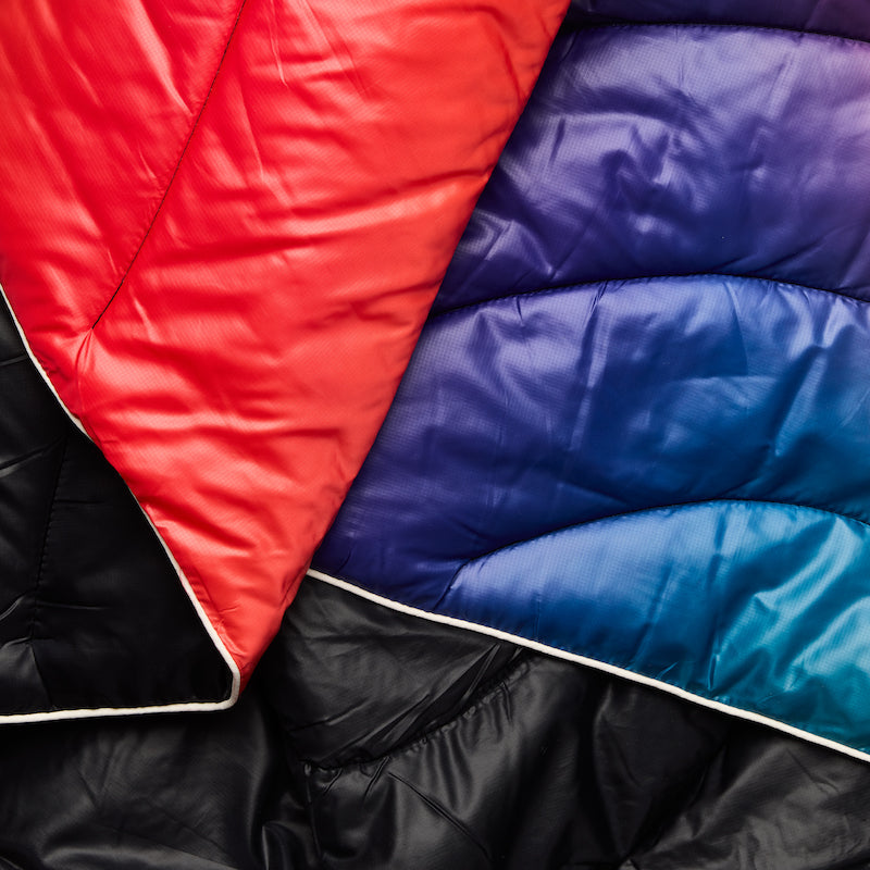 Rumpl Original Puffy Blanket AURORA FIELD