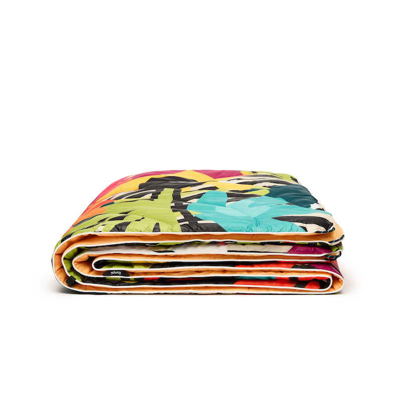 Rumpl Original Puffy Blanket BOLDED BLOSSOMS x SHAE ANTHONY