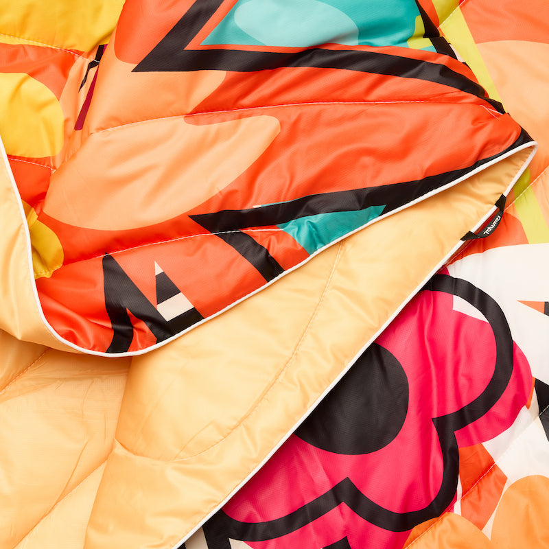 Rumpl Original Puffy Blanket BOLDED BLOSSOMS x SHAE ANTHONY