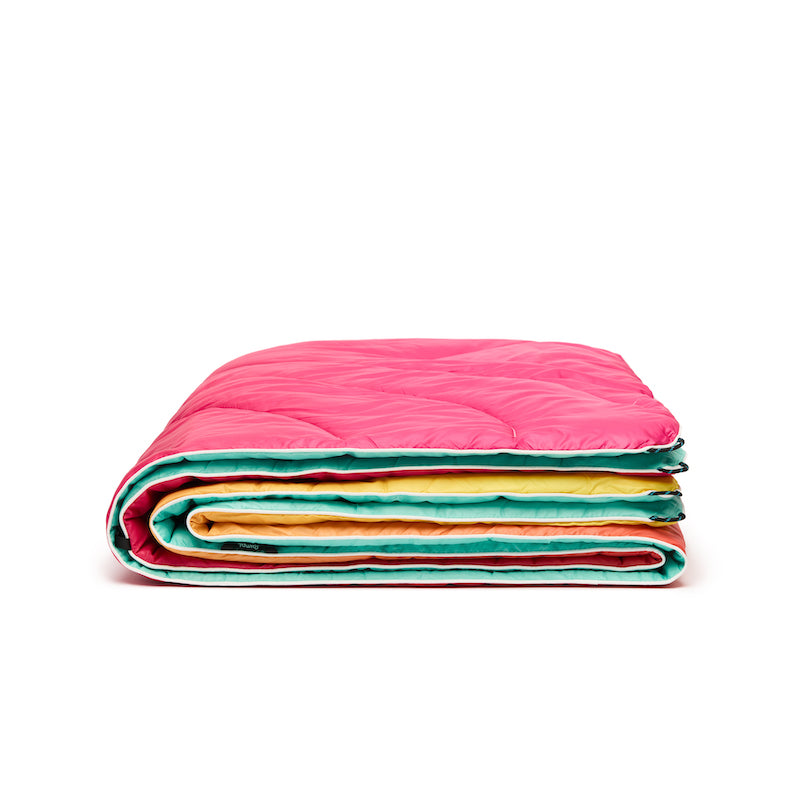 Rumpl Original Puffy Blanket LEMONADE FADE