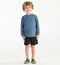 Free Fly Toddler Bamboo Shade Hoody SLATE BLUE