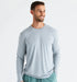 Free Fly M Bamboo Shade Long Sleeve ASPEN GREY