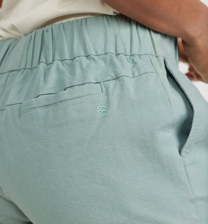 Free Fly W Stretch Canvas Short SHALE GREEN