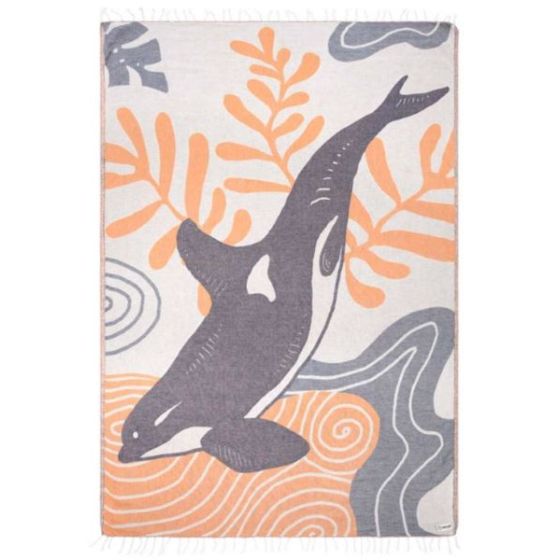 Sand Cloud Risso Beach Towel LG ORANGE